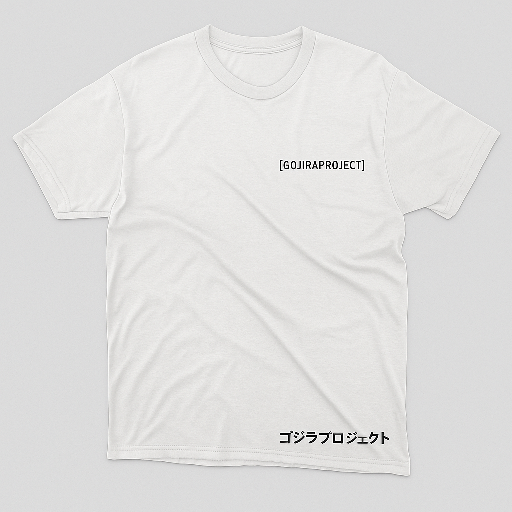 [GOJIRA PROJECT] White Tee
