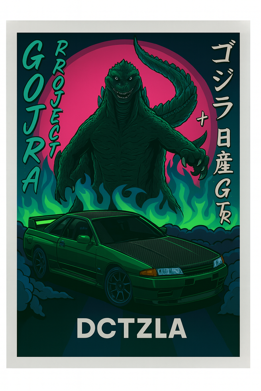 DCTZLA R32 GTR Poster